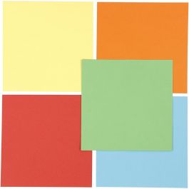 Papier Origami, dim. 15x15 cm, 80 gr, 5x10 flles/ 1 Pq. [HOB-207020]