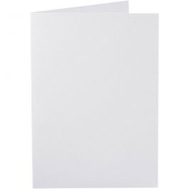 Cartes, dimension carte 10,5x15 cm, 220 gr, blanc, 10 pièces/ 1 Pq. [HOB-216011]
