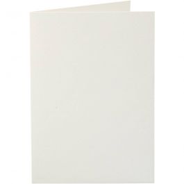 Cartes, dimension carte 10,5x15 cm, 220 gr, blanc cassé, 10 pièces/ 1 Pq. [HOB-216022]