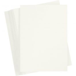 Papier Cartonné, A6, feuille 105x148 mm, 180 gr, blanc cassé, 100 flles/ 1 Pq. [HOB-218036]