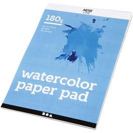Bloc Aquarelle, A4, feuille 210x297 mm, 180 gr, blanc, 20 flles/ 1 pièce [HOB-22107]