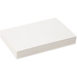 Papier aquarelle, A5, feuille 148x210 mm, 200 gr, blanc, 100 flles/ 1 Pq. [HOB-22401]