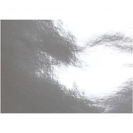 Papier Métallisé, A4, feuille 210x297 mm, 120 gr, argent, 100 flles/ 1 Pq. [HOB-224711]