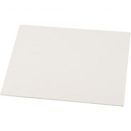 Panneau en toile, A3, dim. 29,7x42 cm, ép. 3 mm, 280 gr, blanc, 1 pièce [HOB-225150]