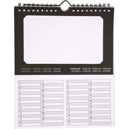 Calendrier d'anniversaires, dim. 19x23 cm, 180 gr, 5 pièce/ 1 Pq. [HOB-23276]