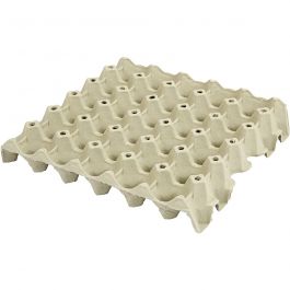 Plateau à oeufs, H : 4 cm, dim. 29x29 cm, 20 pièces/ 1 Pq. [HOB-23309]