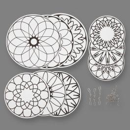Mobile avec impressions, d 12+15+18 cm, 300 gr, 3 set/ 1 Pq. [HOB-235810]
