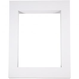 Passe-partout, A3, dim. 40x50 cm, 500 gr, blanc, 100 pièces/ 1 Pq. [HOB-23597]