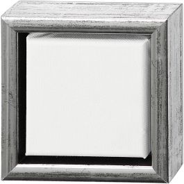 Entoile avec Cadre en Bois, dim. 10x10 cm, 360 gr, ass. de couleurs, 1 pièce [HOB-257500]