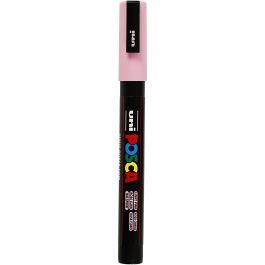 Feutre Posca, dim. PC-3M, trait 0,9-1,3 mm, fin, rose clair, 1 pièce [HOB-274029]