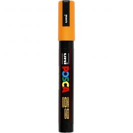 Feutre Posca, dim. PC-5M, trait 2,5 mm, moyen, jaune clair, 1 pièce [HOB-276024]