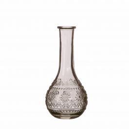 Vase à fleurs Paris Ø7.5cm et 16cm de haut Gris (12 pièces.) [IFS-29726]
