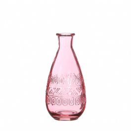 Vase à fleurs Rome Ø7.5cm et 16cm de haut Rose (12 pièces.) [IFS-29731]