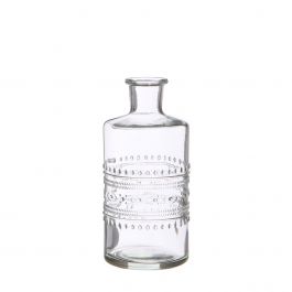 Vase à fleurs Porto Ø7.5cm et 14.5cm de haut Transparent (12 pièces.) [IFS-29740]