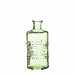 Vase à fleurs Porto Ø7.5cm et 14.5cm de haut Vert (12 pièces.) [IFS-29745]