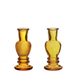 Vase Venice Ocre H: 11,3 x Ø5 cm (12 Pcs) [IFS-29882]