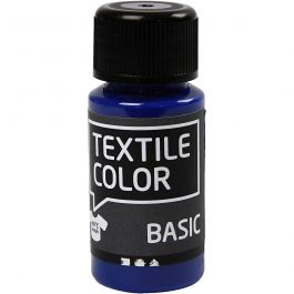 Textile Color, bleu primaire, 50 ml/ 1 flacon [HOB-34205]