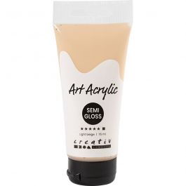 Peinture Acrylique, semi-brillant, opaque, beige clair, 75 ml/ 1 flacon [HOB-35142]