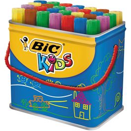 BIC Feutre Decoralo Jumbo, trait 4 mm, ass. de couleurs, 30 pièces/ 1 boîte [HOB-37595]