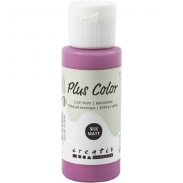 Peinture Acrylique Plus Color, red plum, 60 ml/ 1 flacon [HOB-39680]