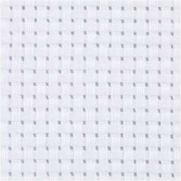 Toile points de croix Aida, L : 150 cm, 35 pts/10 cm, blanc, 3 m/ 1 pièce [HOB-412635]