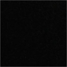 Polaire, L : 125 cm, L : 150 cm, 200 gr, noir, 1 pièce [HOB-44634]