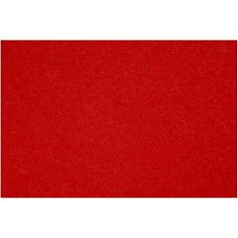 Feutrine synthétique, feuille 42x60 cm, ép. 3 mm, rouge, 1 flles [HOB-45233]