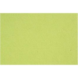 Feutrine synthétique, feuille 42x60 cm, ép. 3 mm, vert clair, 1 flles [HOB-45238]