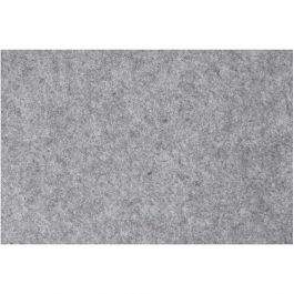 Feutrine synthétique, feuille 42x60 cm, ép. 3 mm, gris, 1 flles [HOB-45242]