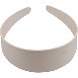 Diadème, L : 40 mm, blanc, 20 pièces/ 1 Pq. [HOB-47416]