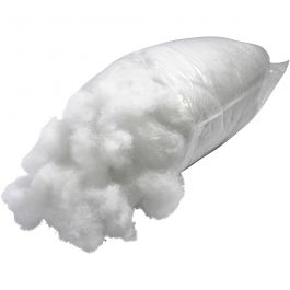 Rembourrage pour poupées, blanc, 1 kg/ 1 Pq. [HOB-49856]