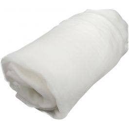 Bourrage polyester, L : 160 cm, ép. 1 cm, 100 gr, 5 m/ 1 rouleau [HOB-49876]