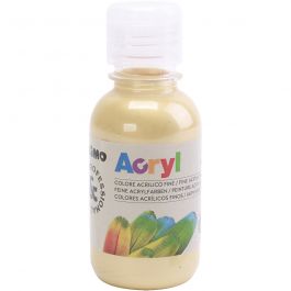 Peinture acrylique de luxe PRIMO, or, 125 ml/ 1 flacon [HOB-638389]