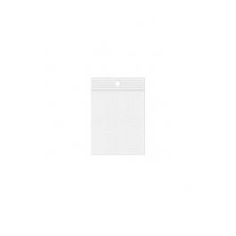 Sachet zip transparent en PE-BD avec trou pour suspension 7,6x10,2cm (100 pièces) [4PR34]