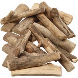 Mélange de bois, L : 6-14 cm, ép. 15 mm, 610 gr/ 1 Pq. [HOB-502230]