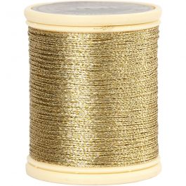 Fil métallisé DMC, ép. 0,36 mm, or, 40 m/ 1 rouleau [HOB-51534]