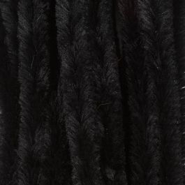 Fil chenille, L : 30 cm, ép. 15 mm, noir, 15 pièces/ 1 Pq. [HOB-51628]