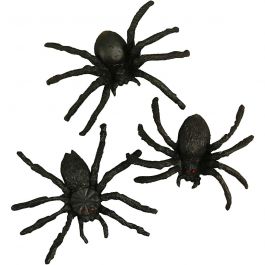 Araignées, dim. 4 cm, 60 pièces/ 1 Pq. [HOB-52512]