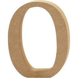 Chiffre, 0, H : 13 cm, ép. 2 cm, 1 pièce [HOB-56338]