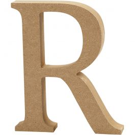 Lettre, R, H : 8 cm, ép. 1,5 cm, 1 pièce [HOB-56377]