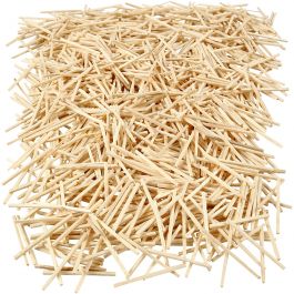 Allumettes, L : 48 mm, d 2 mm, 8500 pièce, 1 kg [HOB-56491]