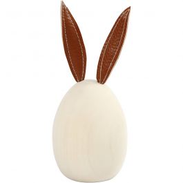 Lapin, H : 19 cm, d 7,9 cm, 1 pièce [HOB-56914]