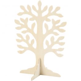 Arbre en Bois, dim. 30x21,5 cm, 1 pièce [HOB-574830]