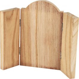 Panneau à trois volets, dim. 18x22 cm, 1 pièce [HOB-575780]