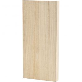 Planche en bois , dim. 20,6x9,6 cm, ép. 20 mm, 1 pièce [HOB-57681]