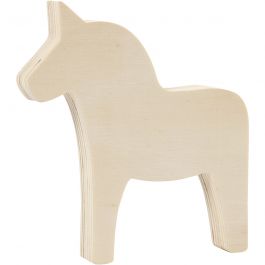 Cheval, H : 13 cm, L : 12 cm, 1 pièce [HOB-57921]