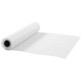 Chemins de table, L : 30 cm, blanc, 10 m/ 1 rouleau [HOB-593001]