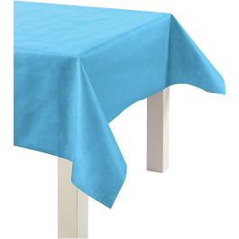 Nappe en Similicuir, L : 125 cm, 70 gr, turquoise, 10 m/ 1 rouleau [HOB-594008]