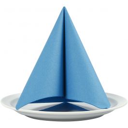 Serviettes de table, dim. 40x40 cm, 60 gr, turquoise, 20 pièces/ 1 Pq. [HOB-598008]