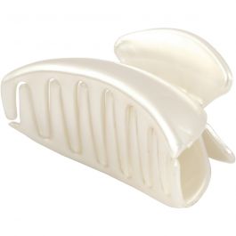 Pince à cheveux, L : 90 mm, L : 45 mm, nacré, 1 pièce [HOB-600996]
